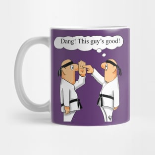 Funny Martial Arts Cartoon Humor Mug